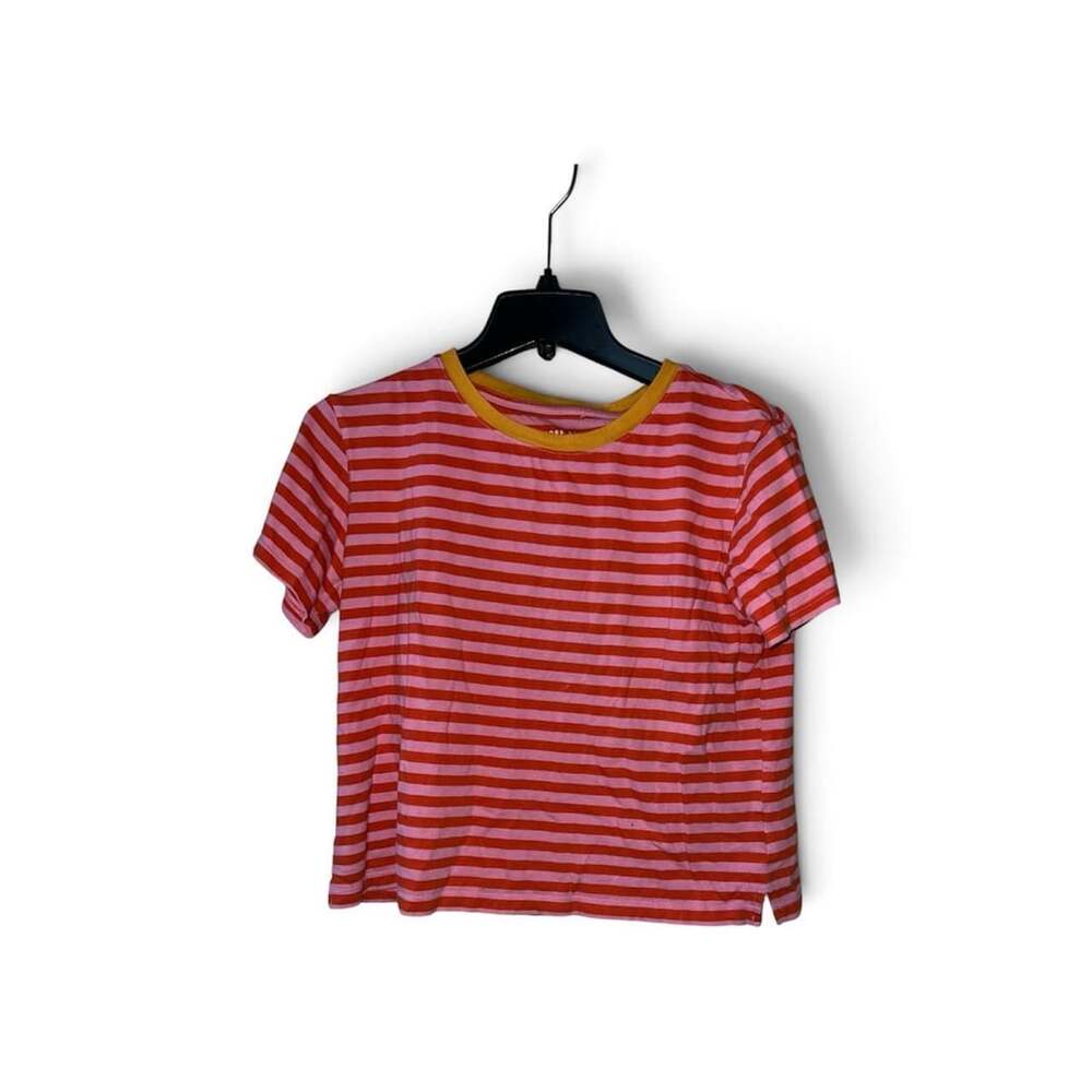 Free Assembly Striped Crop Top